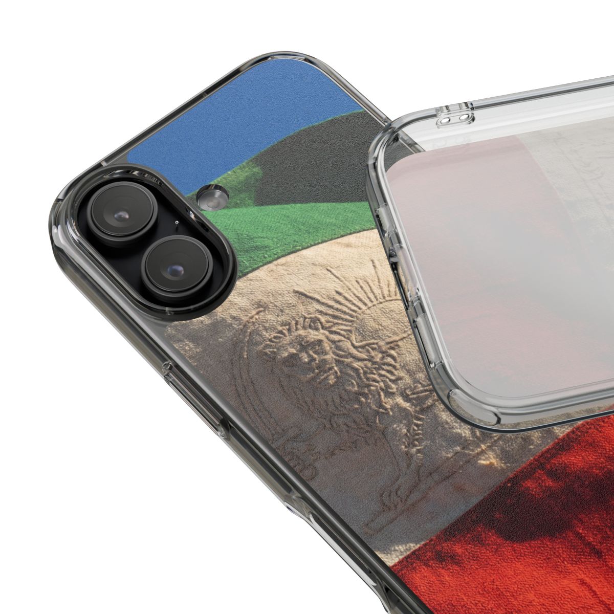 Clear Impact-Resistant Cases - Clear Phone Case - Vintage......