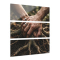 Landscape Acrylic Print with Forest Hands