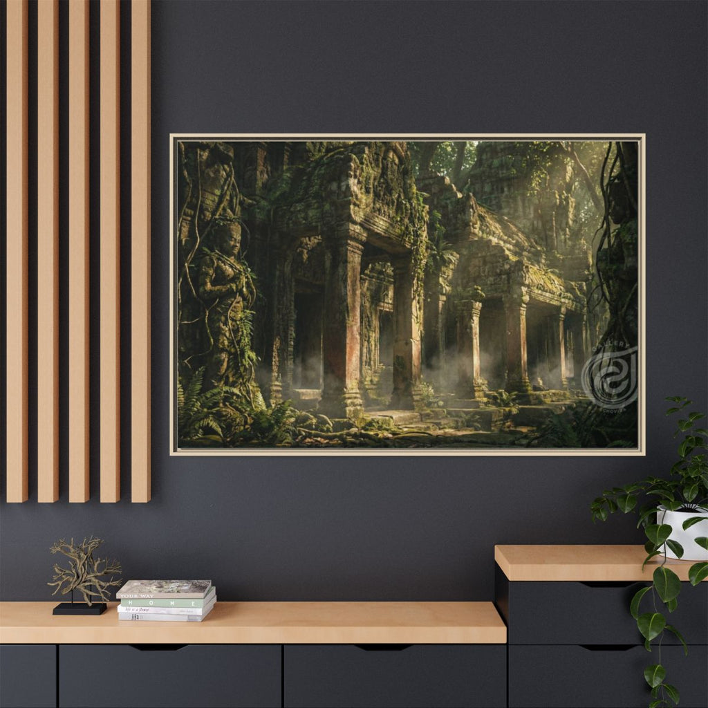Matte Canvas Framed - Ancient Sanctuary (10×8, 12×9, 14×11...