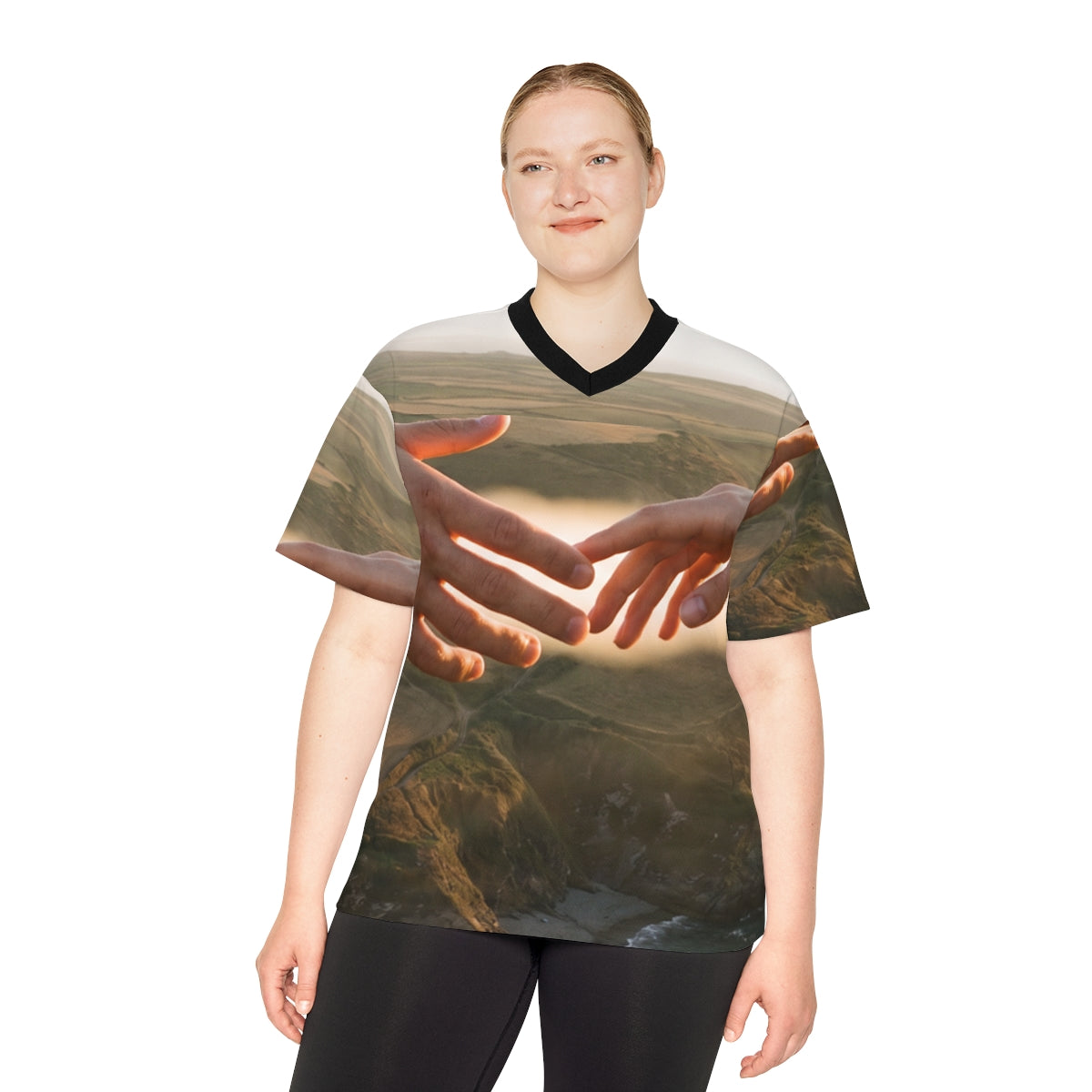 Unisex Football Jersey - The Infinite Touch | Ethereal... |...