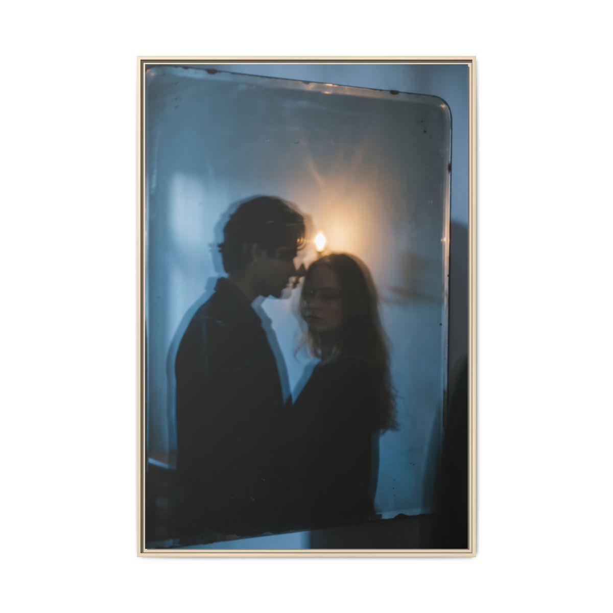 Matte Canvas, Framed - Midnight Reflections Matte Canvas......