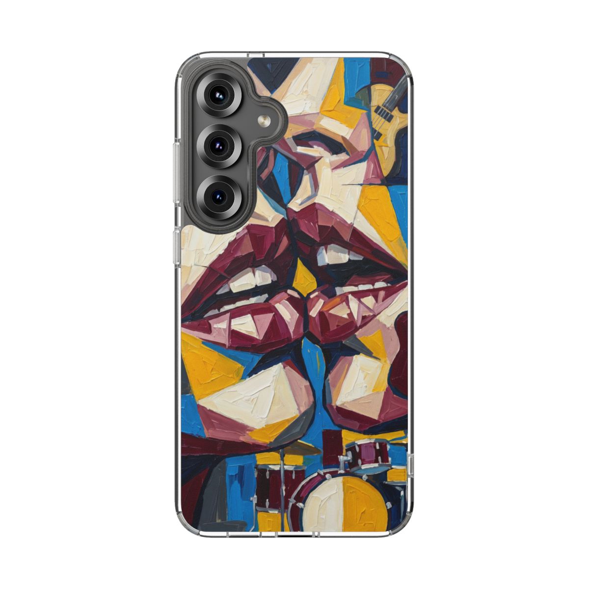 Clear Impact-Resistant Cases - Clear Phone Case - Electric...