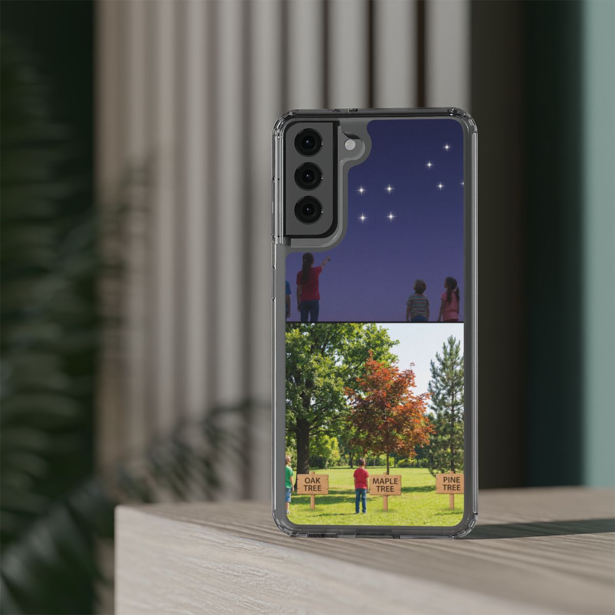 Clear Impact-Resistant Case - Starry Shield