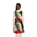 Girls' Sleeveless Sundress - Vintage Persian Lion and Sun......