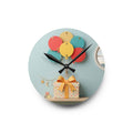 Acrylic Wall Clock - Playful Celebration Time | Echovira...