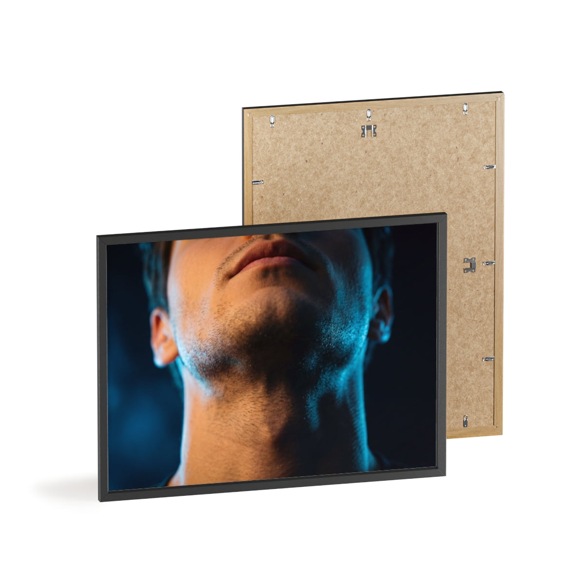 Wooden Framed Poster - Midnight Glow