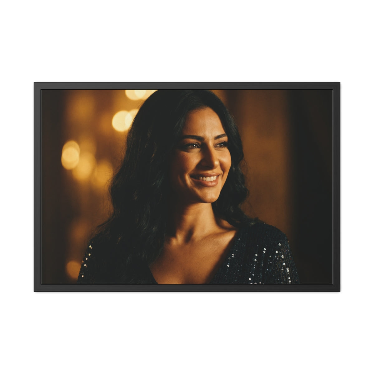 Framed Poster - Cinematic Portrait — Landscape