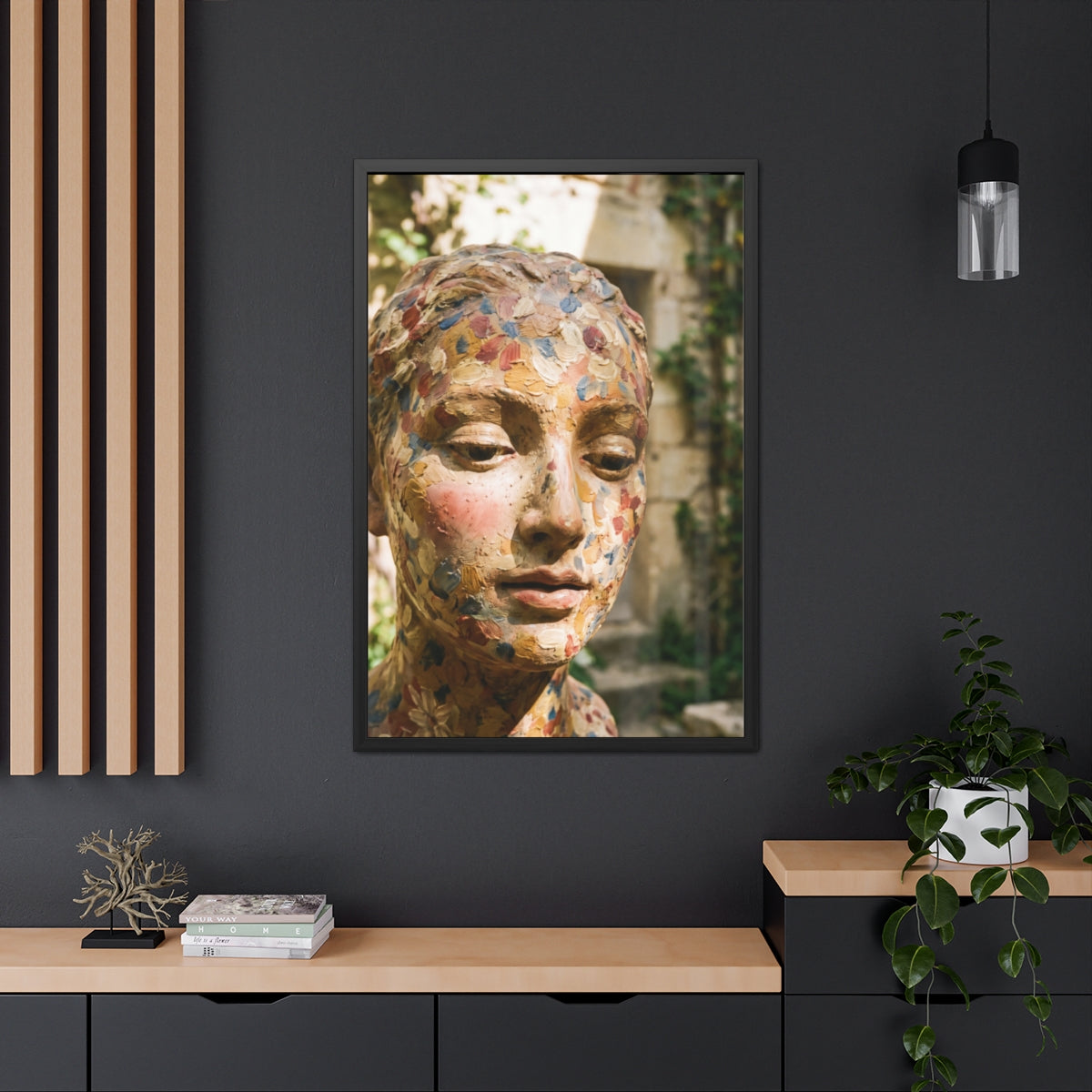 Framed Poster - Painted Muse Classical — Portrait (8×12... |...