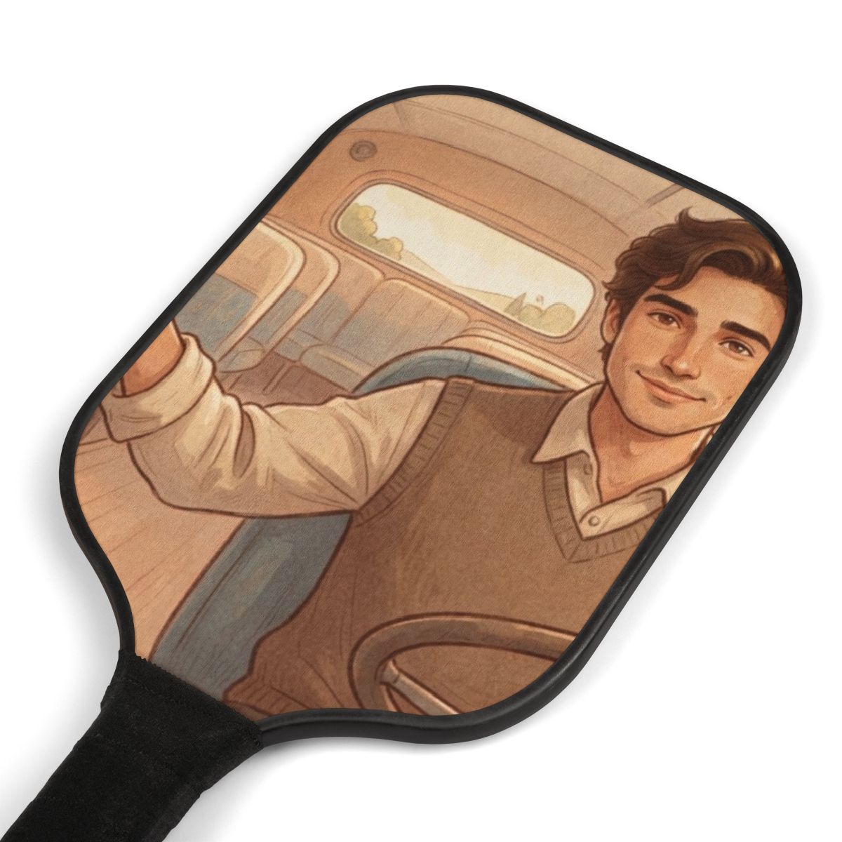 Pickleball Kit - Golden Journey Bus | Echovira Gallery