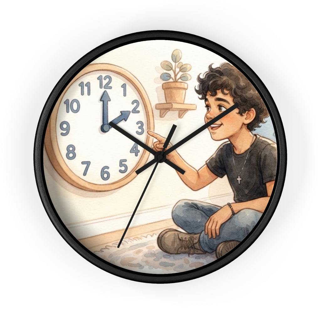 Wall Clock - Time to Learn | Echovira Gallery