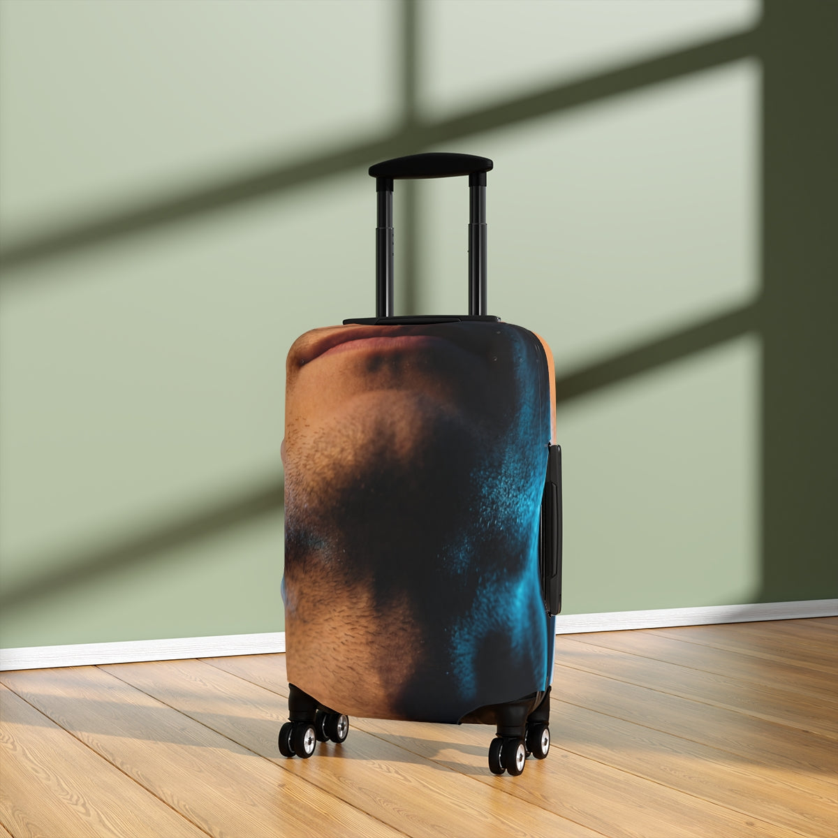 Luggage Cover - Neon Noir Identity