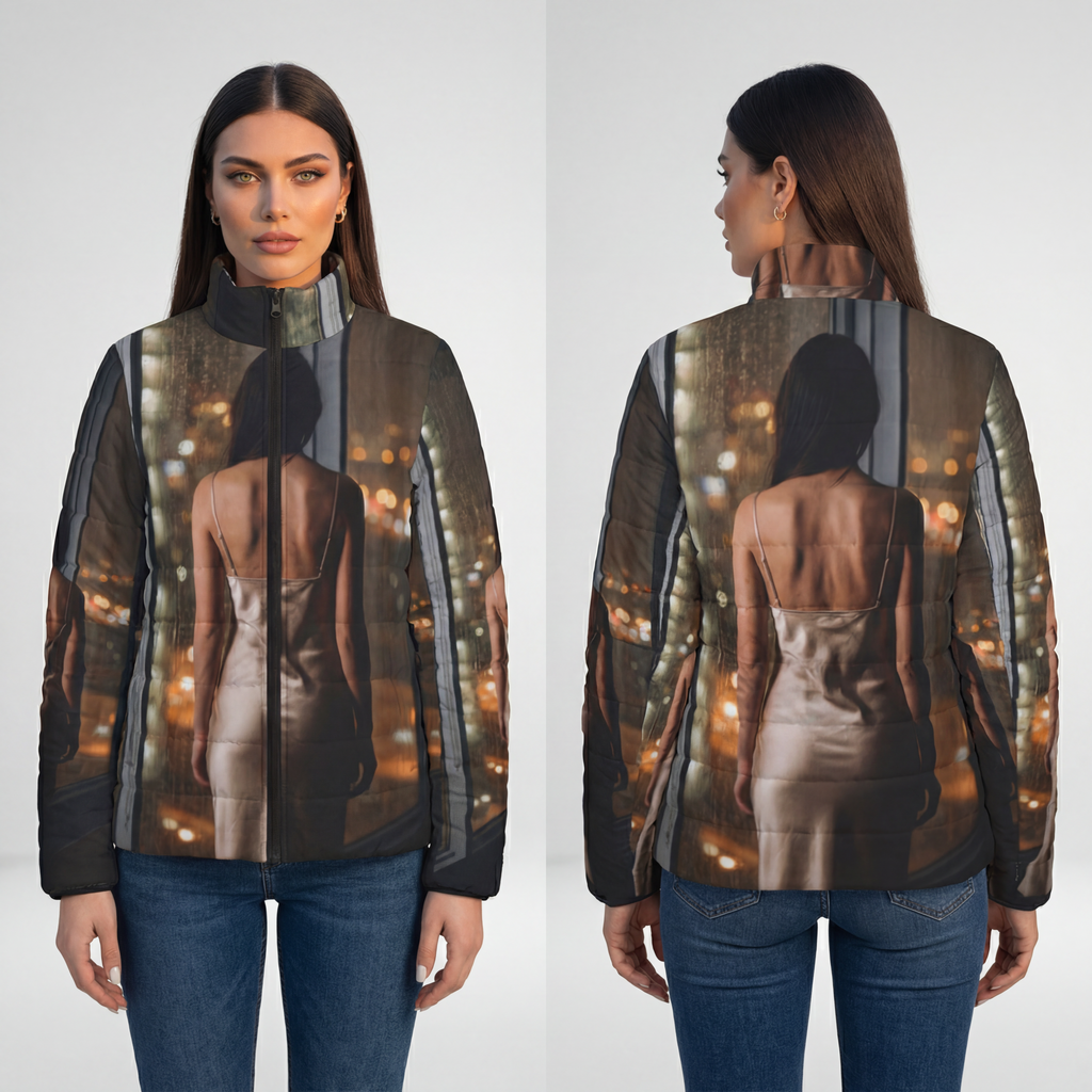 Women's Puffer Jacket - City Cold Vibe