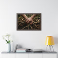 Framed Forest Roots Horizontal Art Poster