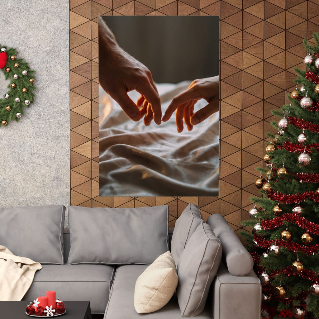 Matte Vertical Posters - Tender Touch (8×10 & 36×54) |...