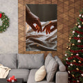 Matte Vertical Posters - Tender Touch (8×10 & 36×54) |...