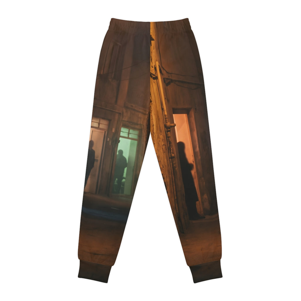 Youth Joggers - Midnight Shadows Alleyway Art | Echovira...