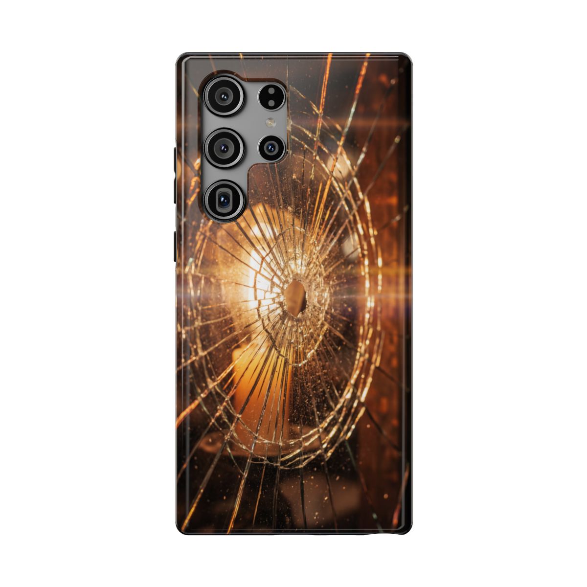 Impact-Resistant Case - Moody Fractured Glass