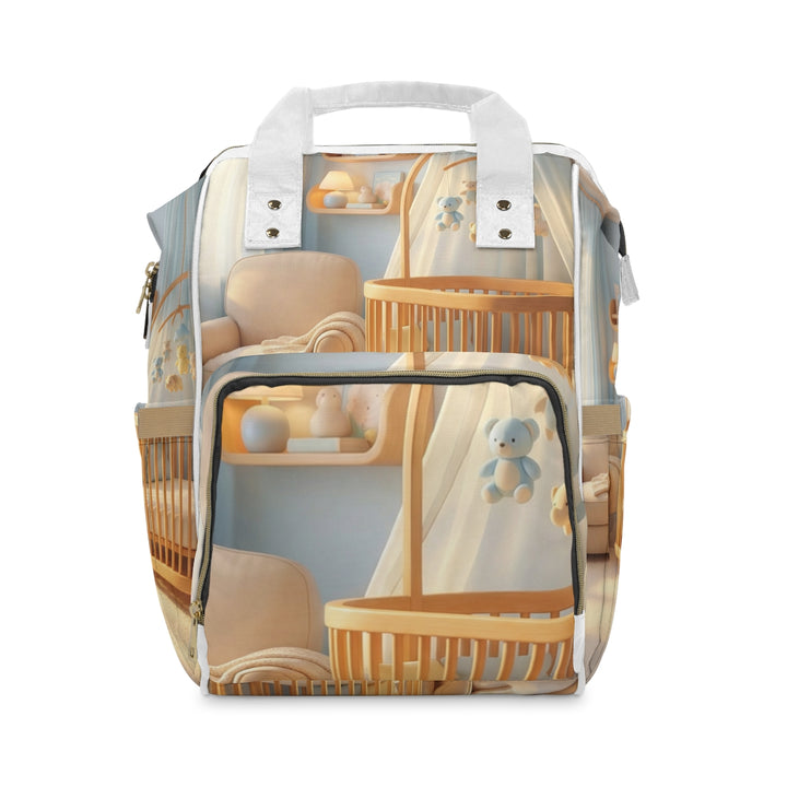 Multifunctional Diaper Backpack - Dreamy Serene Nursery Art