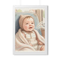 Framed Vertical Poster - Sweet Baby — White (11×14, 12×16......