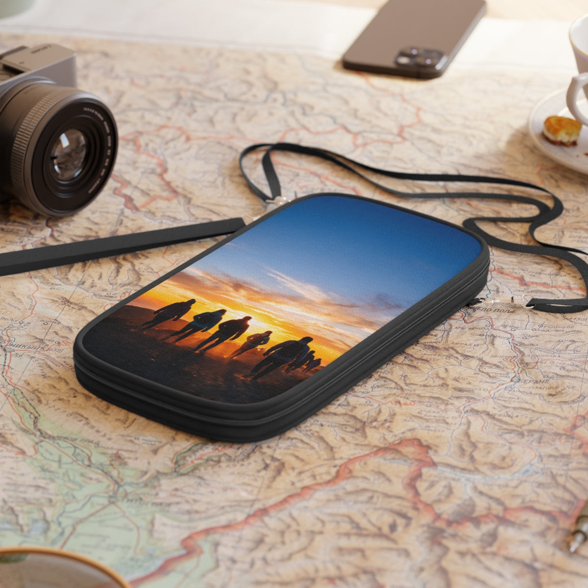 Passport Wallet - Epic Mountain Sunrise