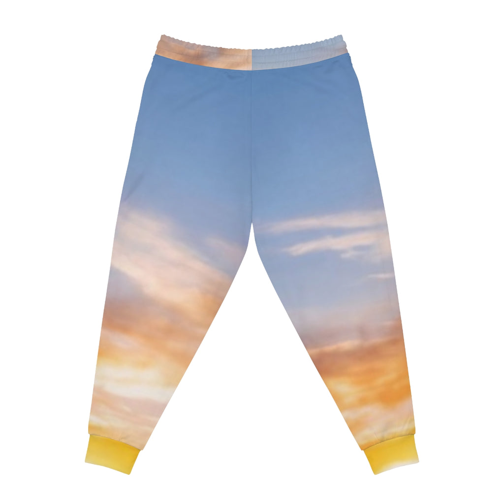 Men's Athletic Joggers - Golden Hour Ridge | Echovira...