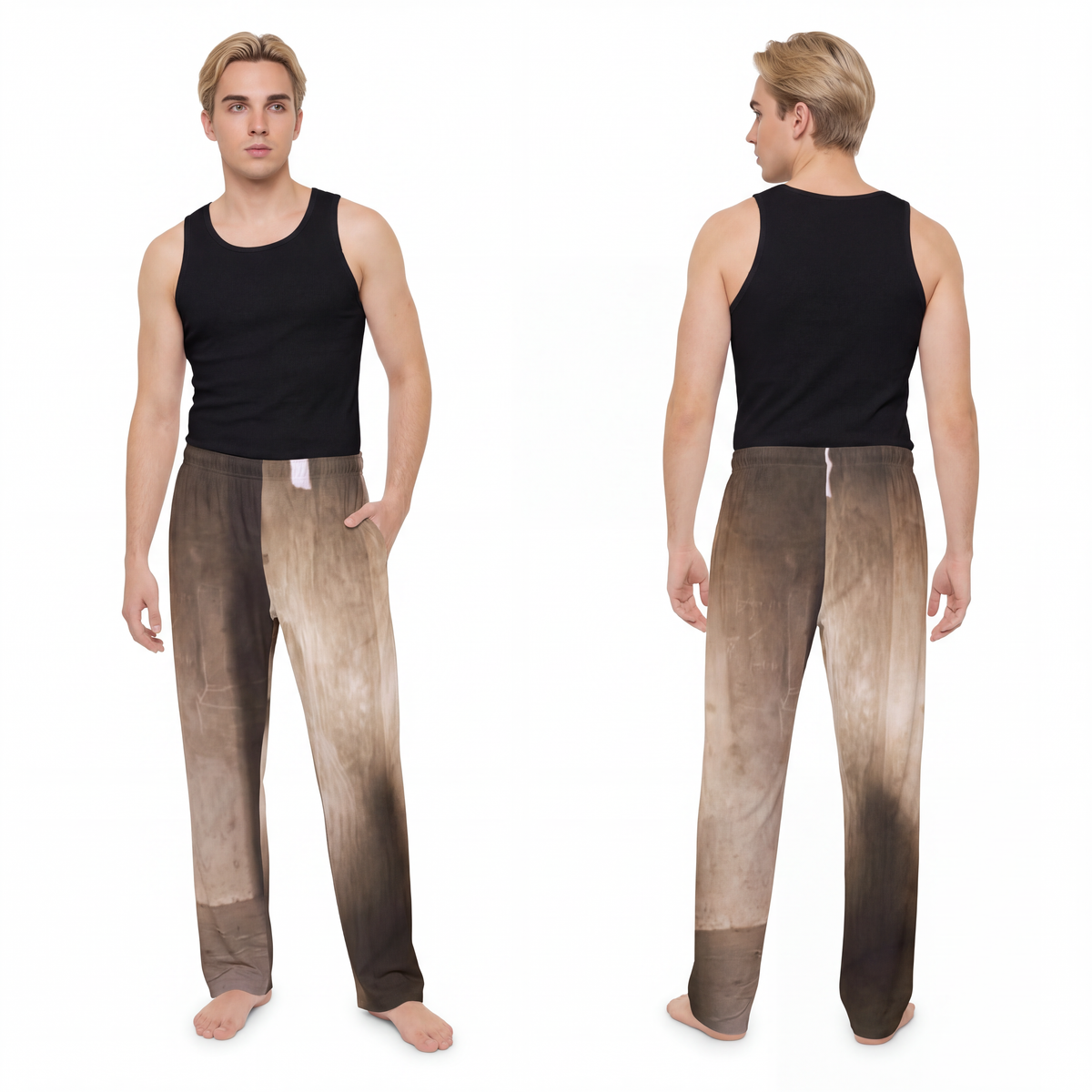 Men's Pajama Pants - Shadows of the Citadel moody... |...