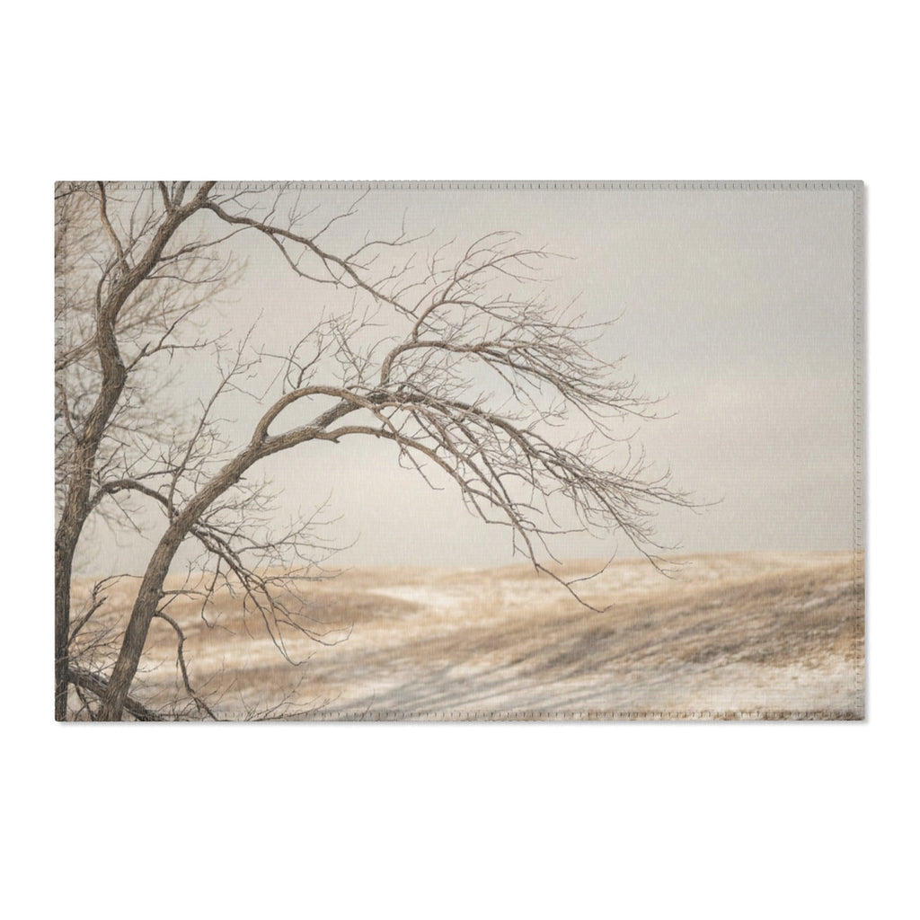 Area Rug - Hushed Winter Landscape