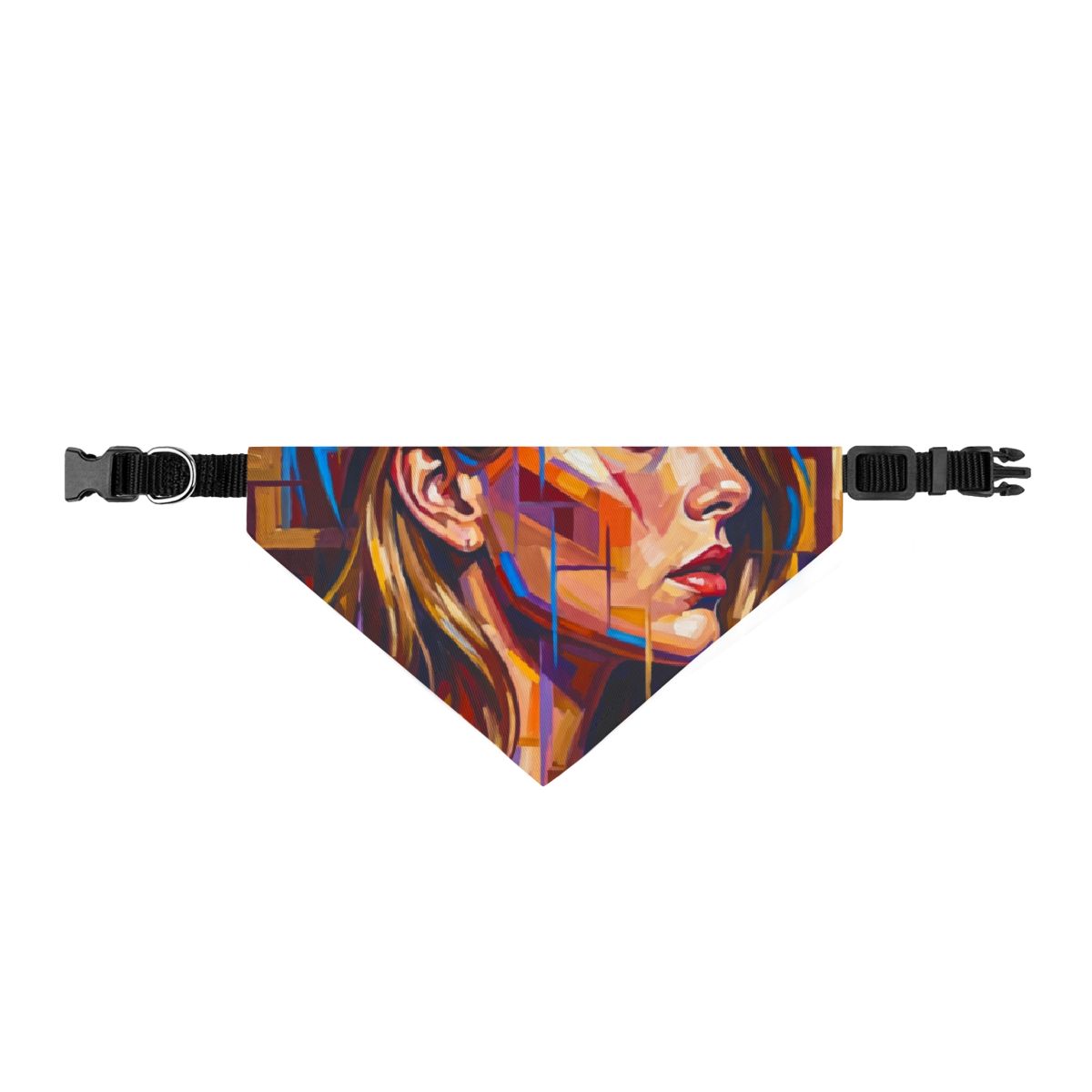 Clip-on Pet Bandana - Shattered Elegance | Echovira Gallery