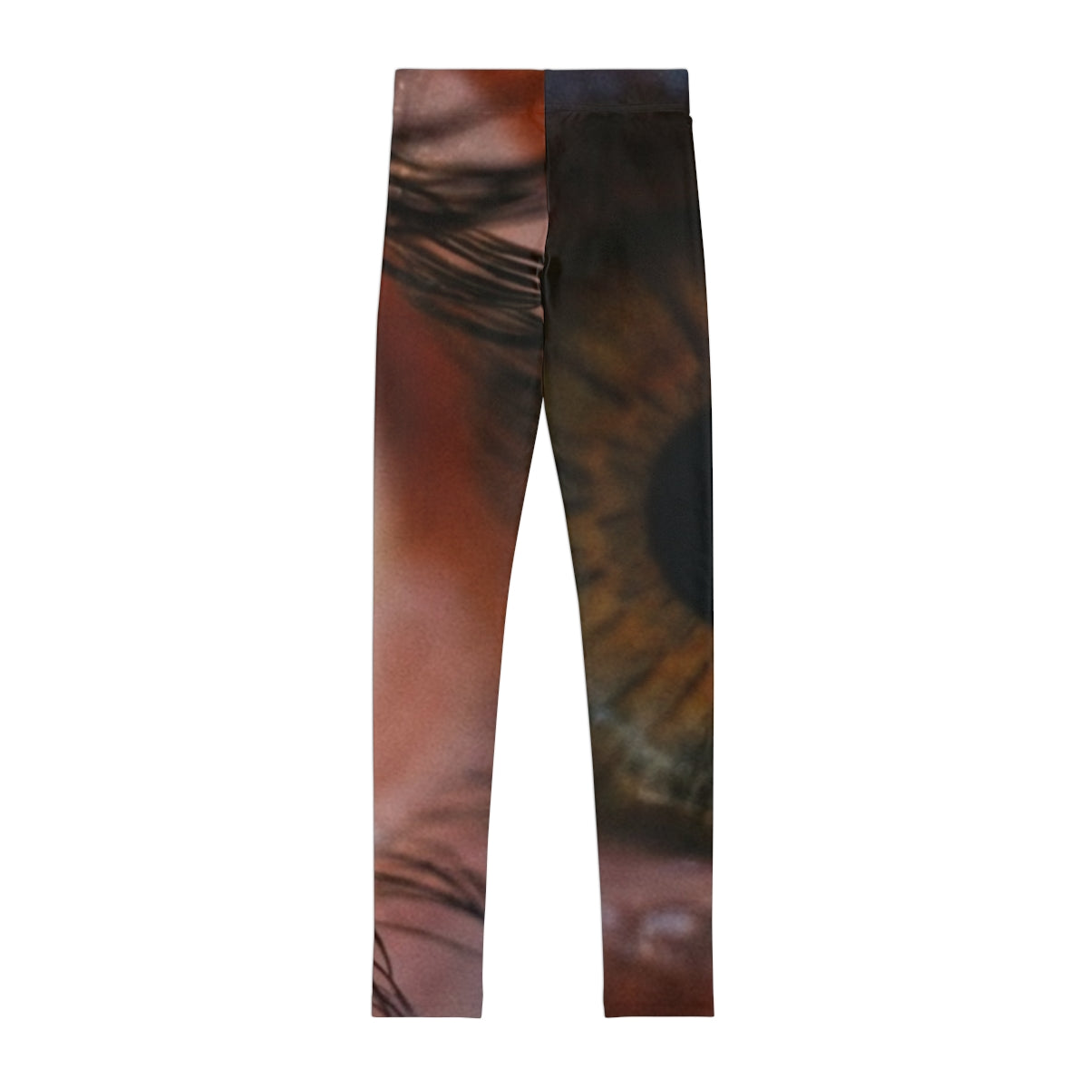 Youth Leggings - Amber Iris Reflection Fine Art Print |...