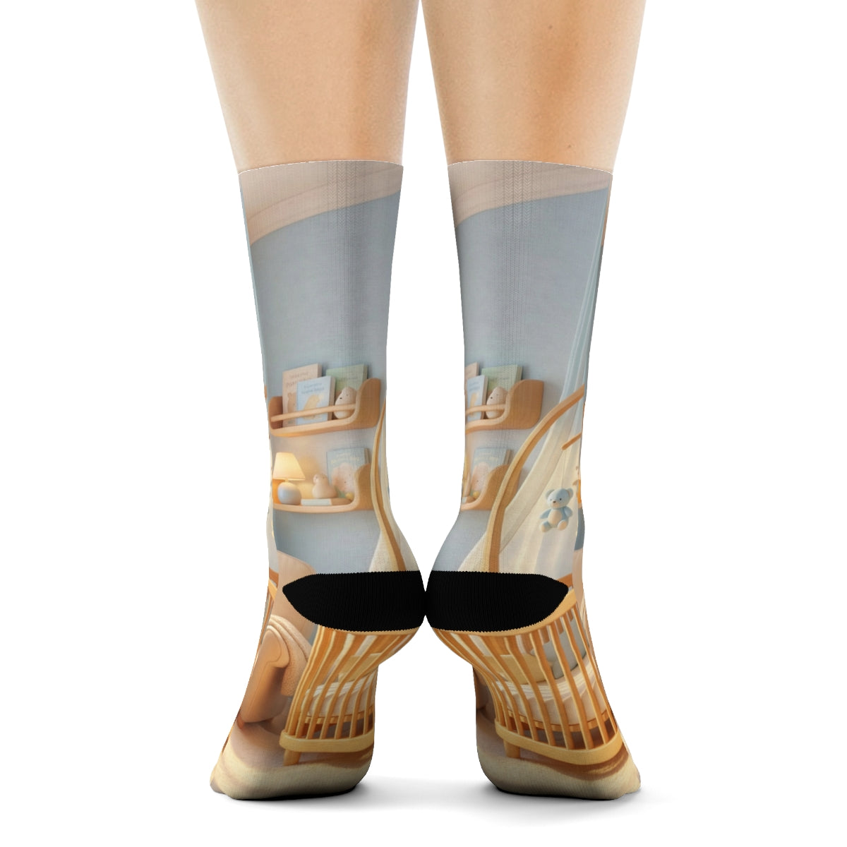 Cozy Room Crew Socks - Soft Step Comfort