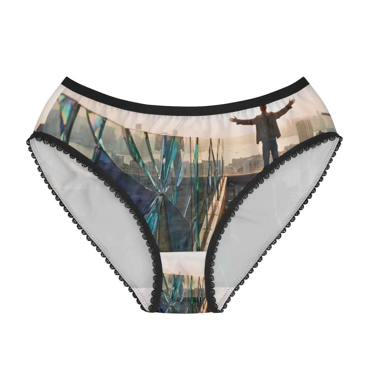 Women's Briefs - City Horizon Sunset | Echovira Gallery