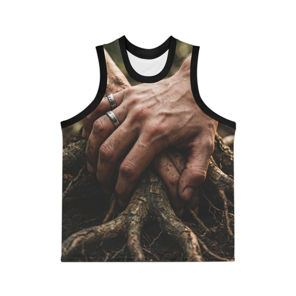 Forest Roots Unisex Basketball Jersey