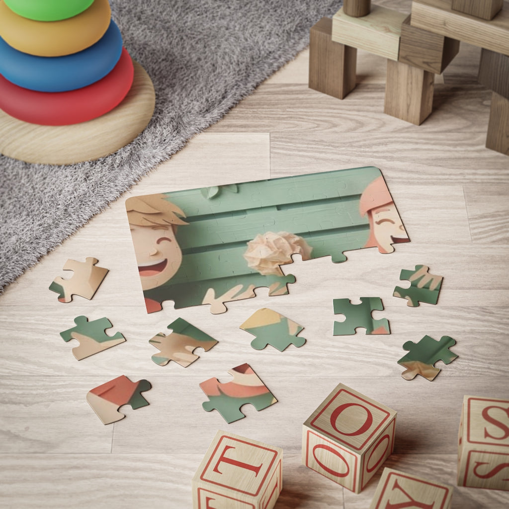 Kids' Puzzle 30-Piece - Garden Play Fun | Echovira Gallery