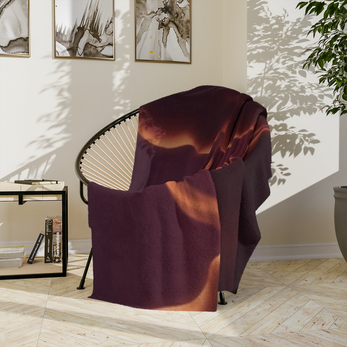 Velveteen Blanket - Smoky Reverie | Echovira Gallery