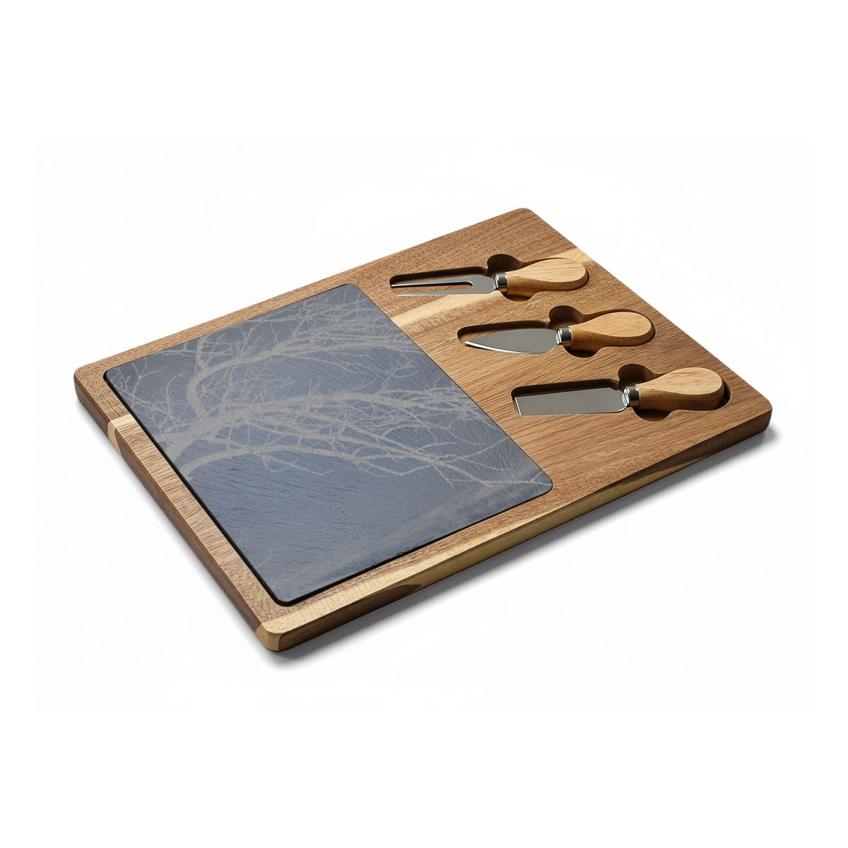 Charcuterie Board - Winter Tree Art