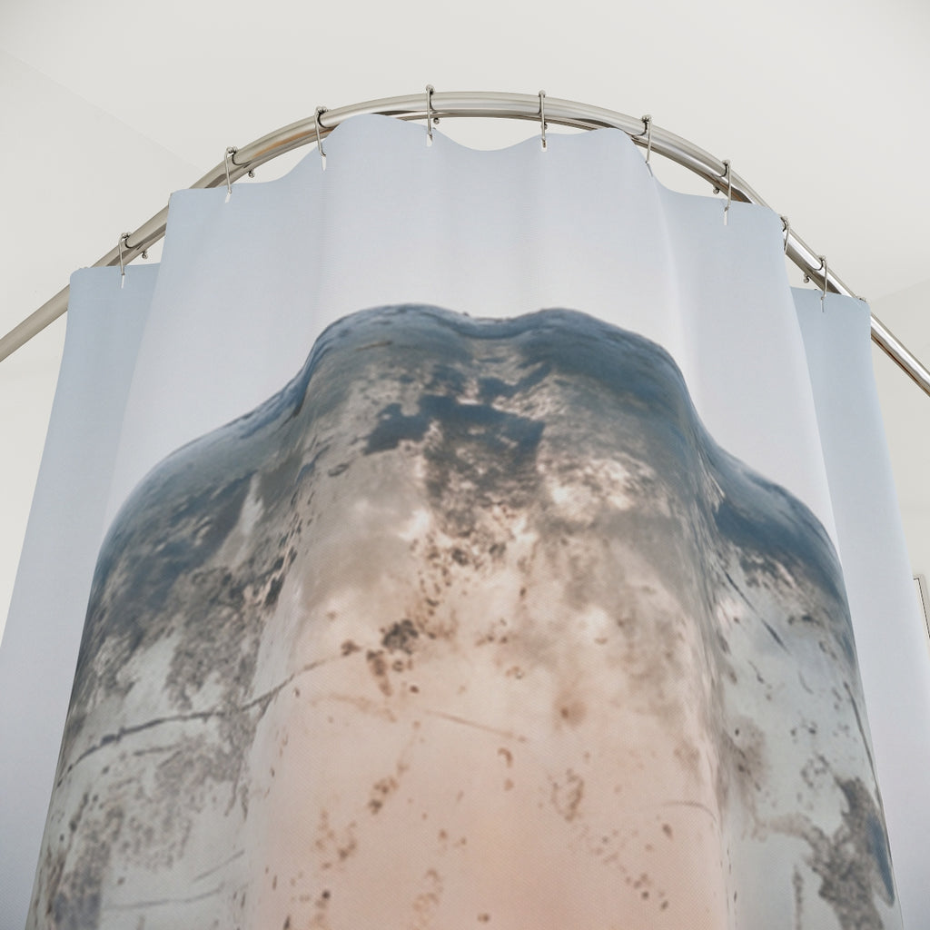 Shower Curtain - Desert Solitude Sanctuary | Echovira...
