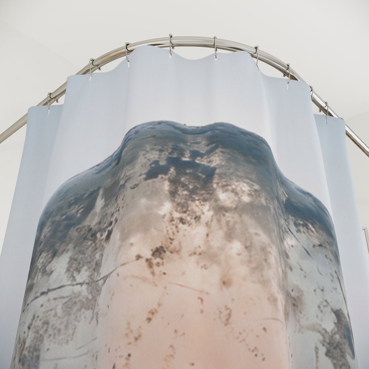 Shower Curtain - Desert Solitude Sanctuary | Echovira...