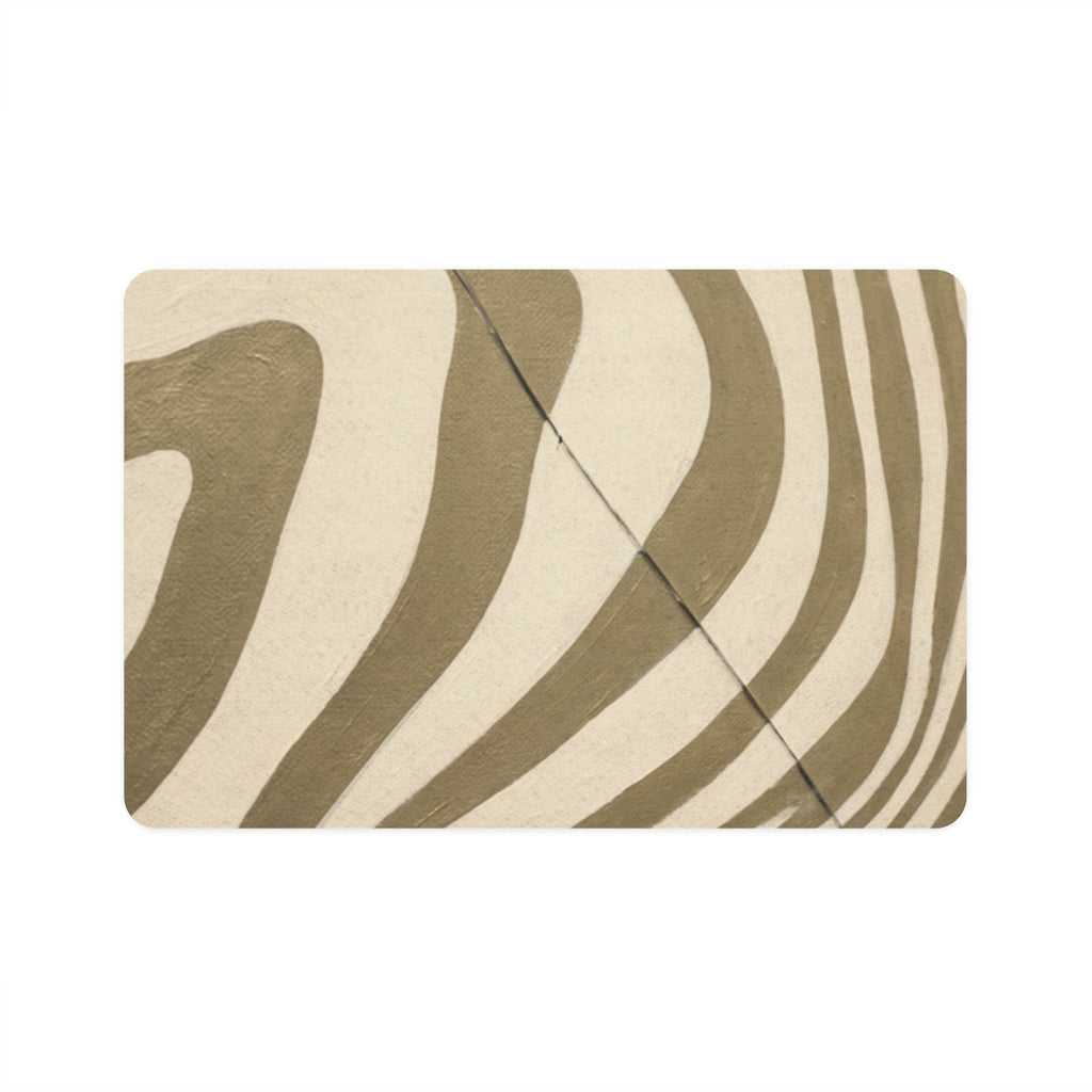 Pet Food Mat 12x18 - Kinetic Earth Dish Pad | Echovira...