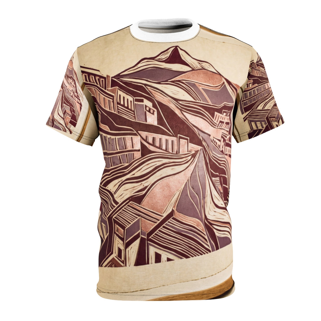 Men's Mountain Village Cut and Sew Tee