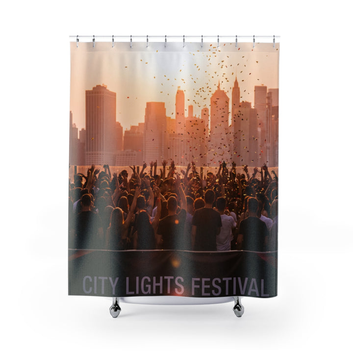 Shower Curtain - City Lights Festival