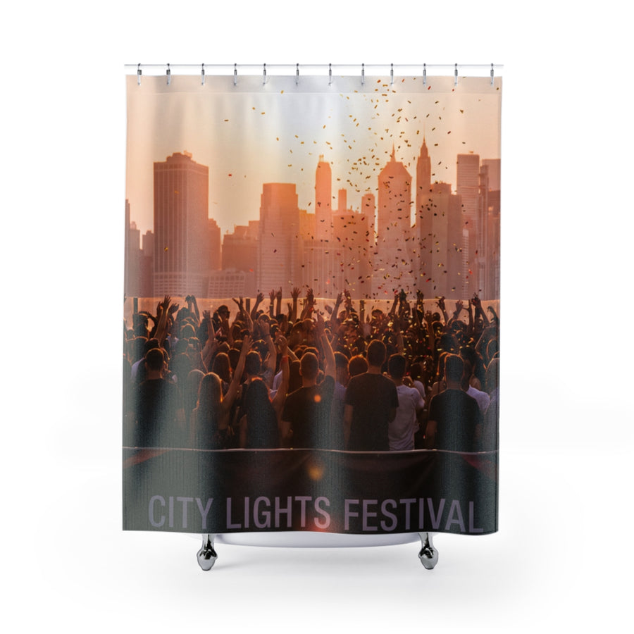 Shower Curtain - City Lights Festival