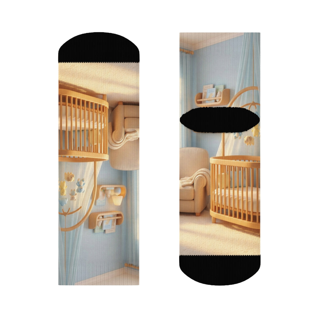 Cozy Room Crew Socks - Soft Step Comfort