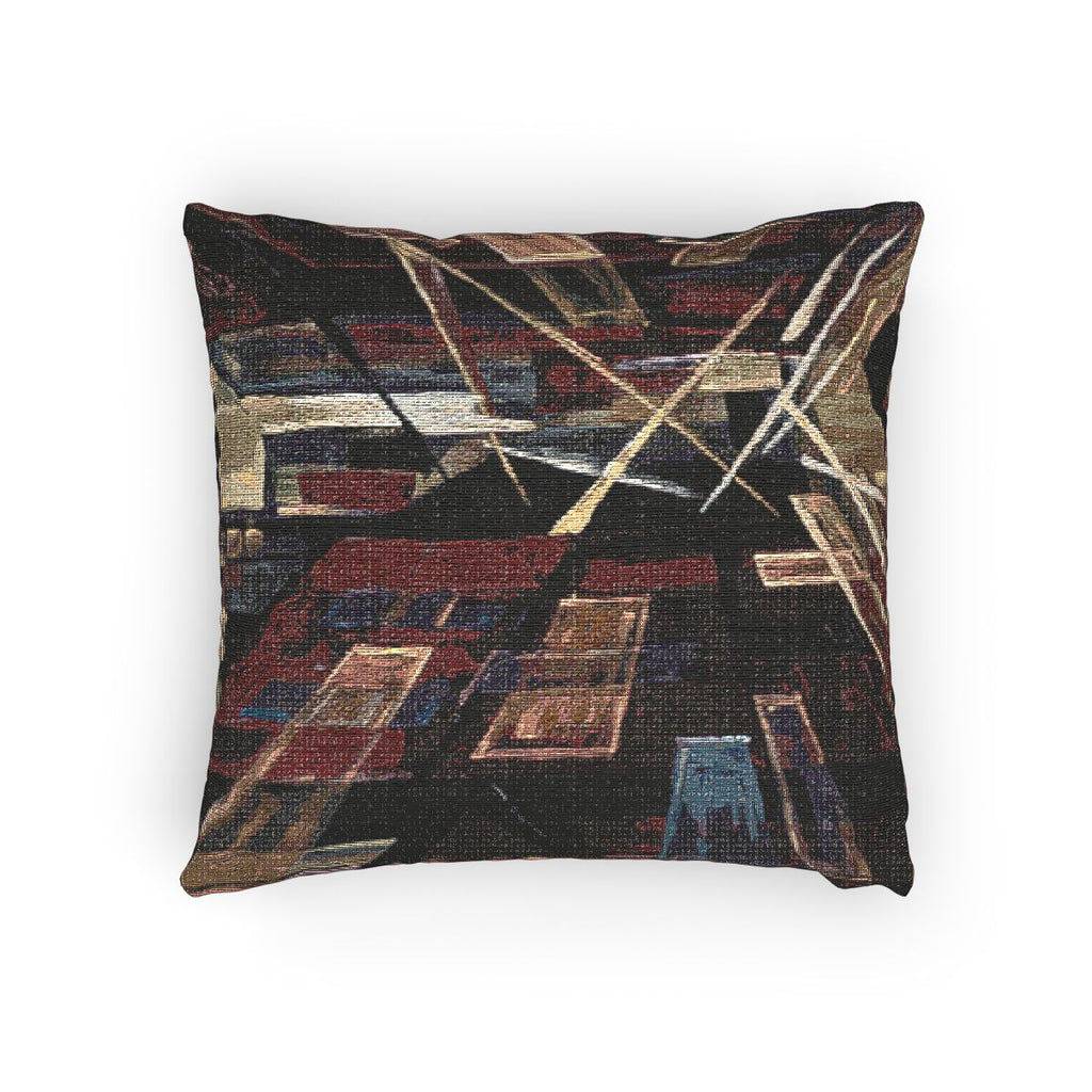 Woven Pillow - Urban Perspective | Echovira Gallery