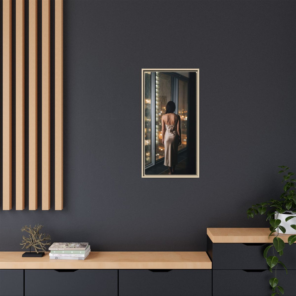 Framed Matte Canvas - Cinematic Nights