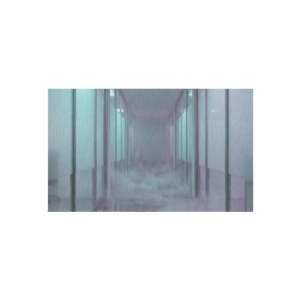 Outdoor Rug - Neon Corridor Patio | Echovira Gallery