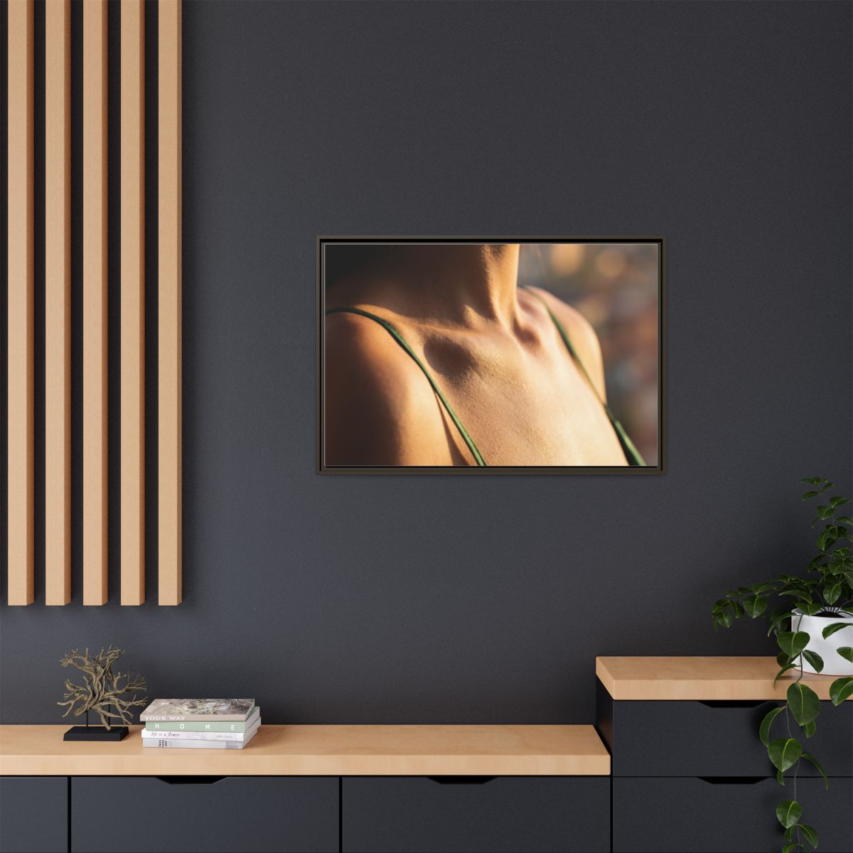 Matte Canvas Framed - Golden Hour Portrait
