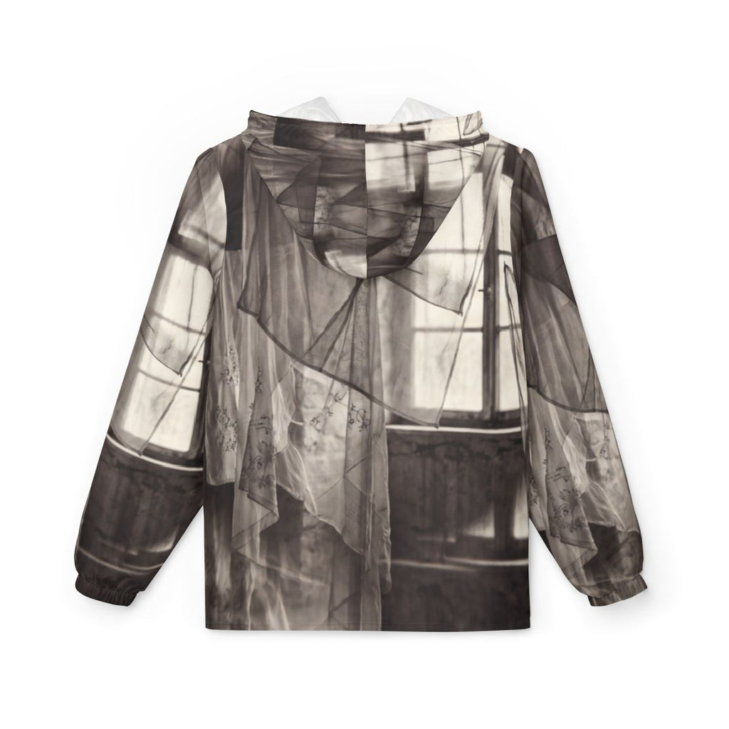 Unisex Windbreaker Jacket - Spectral Veils | Echovira...