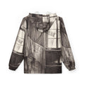 Men's Windbreaker Jacket - Spectral Veils | Echovira Gallery