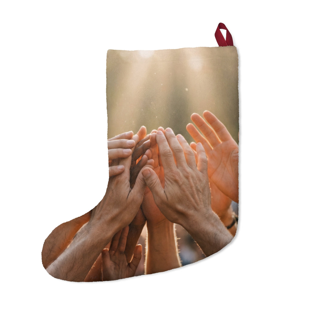 Christmas Stockings - Golden Rays of Unity Wall Art |...