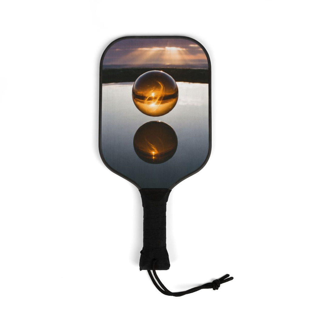 Pickleball Kit - Golden Solstice Sphere | Echovira Gallery